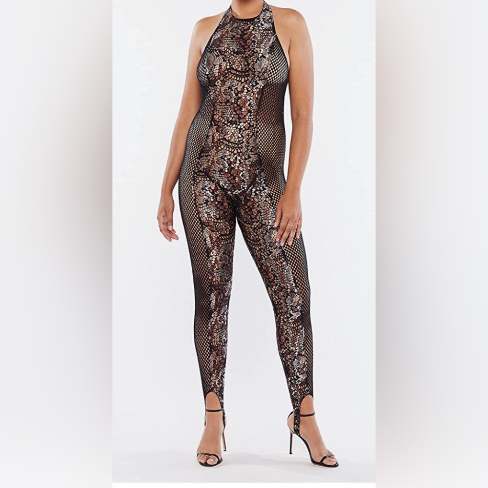SavageX- Venomous Vixen Snake Lace catsuit